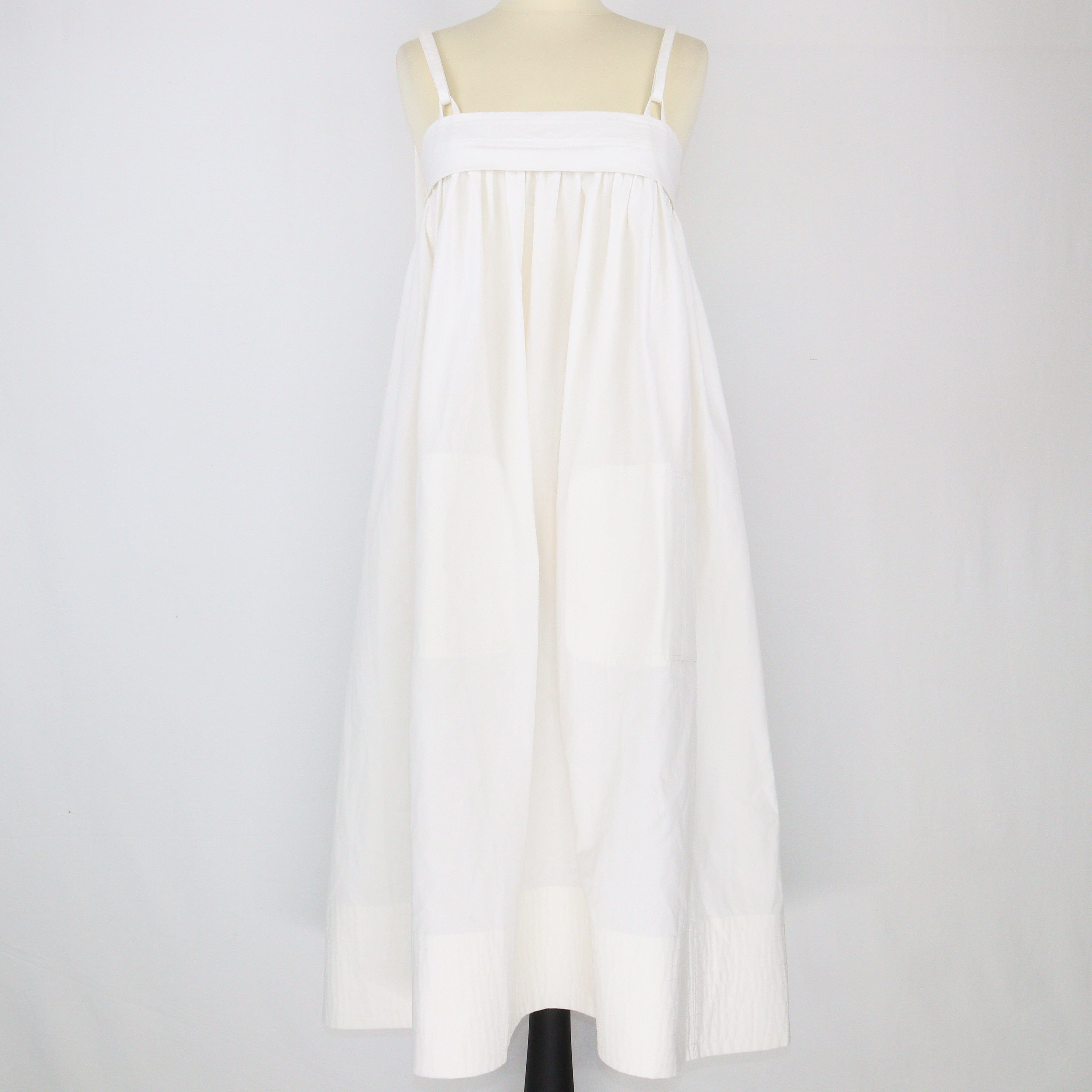 White Strappy Midi Dress Dress Loewe x Paula's Ibiza 