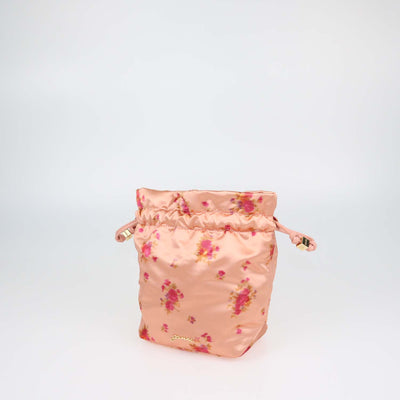 Ganni Shrimp Orange Polyester Pouch