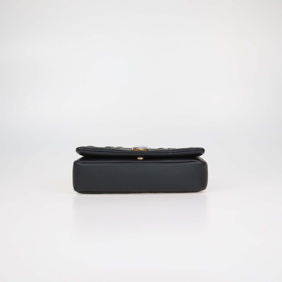 Burberry Black Quilted Leather Medium Lola Shoulder Bag