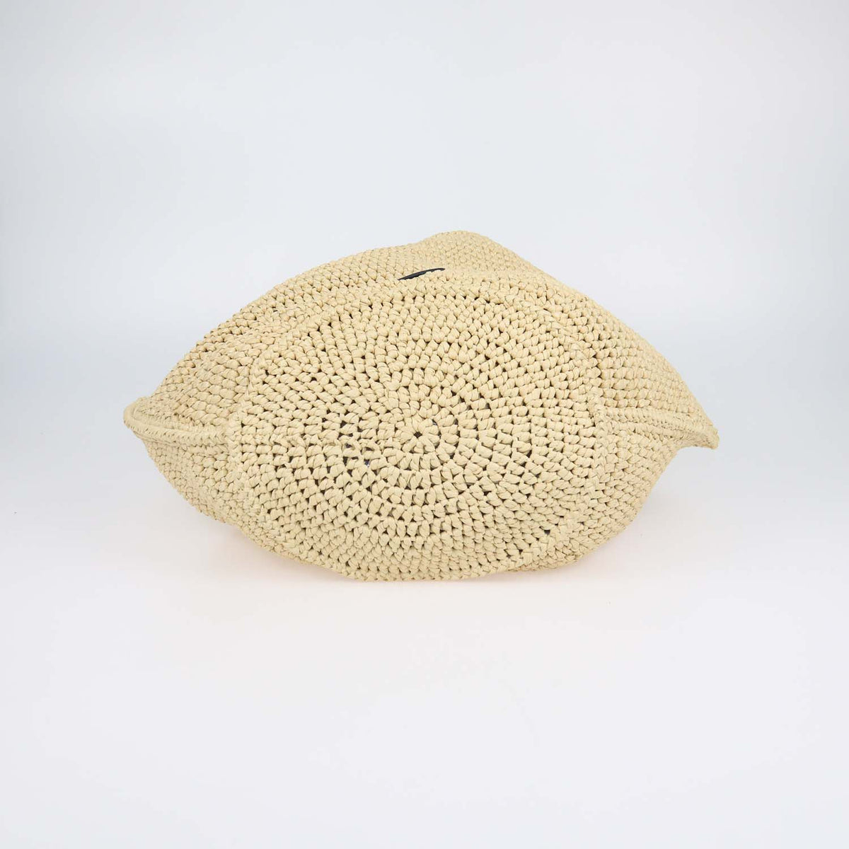 Khaite Natural Raffia Medium Lotus Tote
