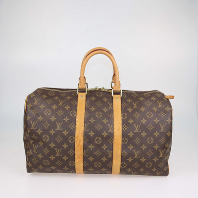 Louis Vuitton Monogram Canvas Keepall 45 Bag