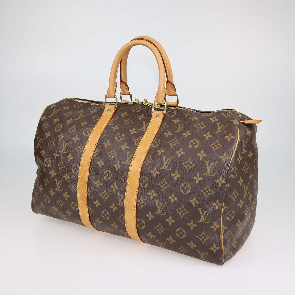 Louis Vuitton Monogram Canvas Keepall 45 Bag