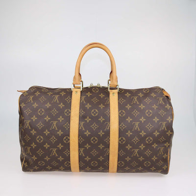 Louis Vuitton Monogram Canvas Keepall 45 Bag