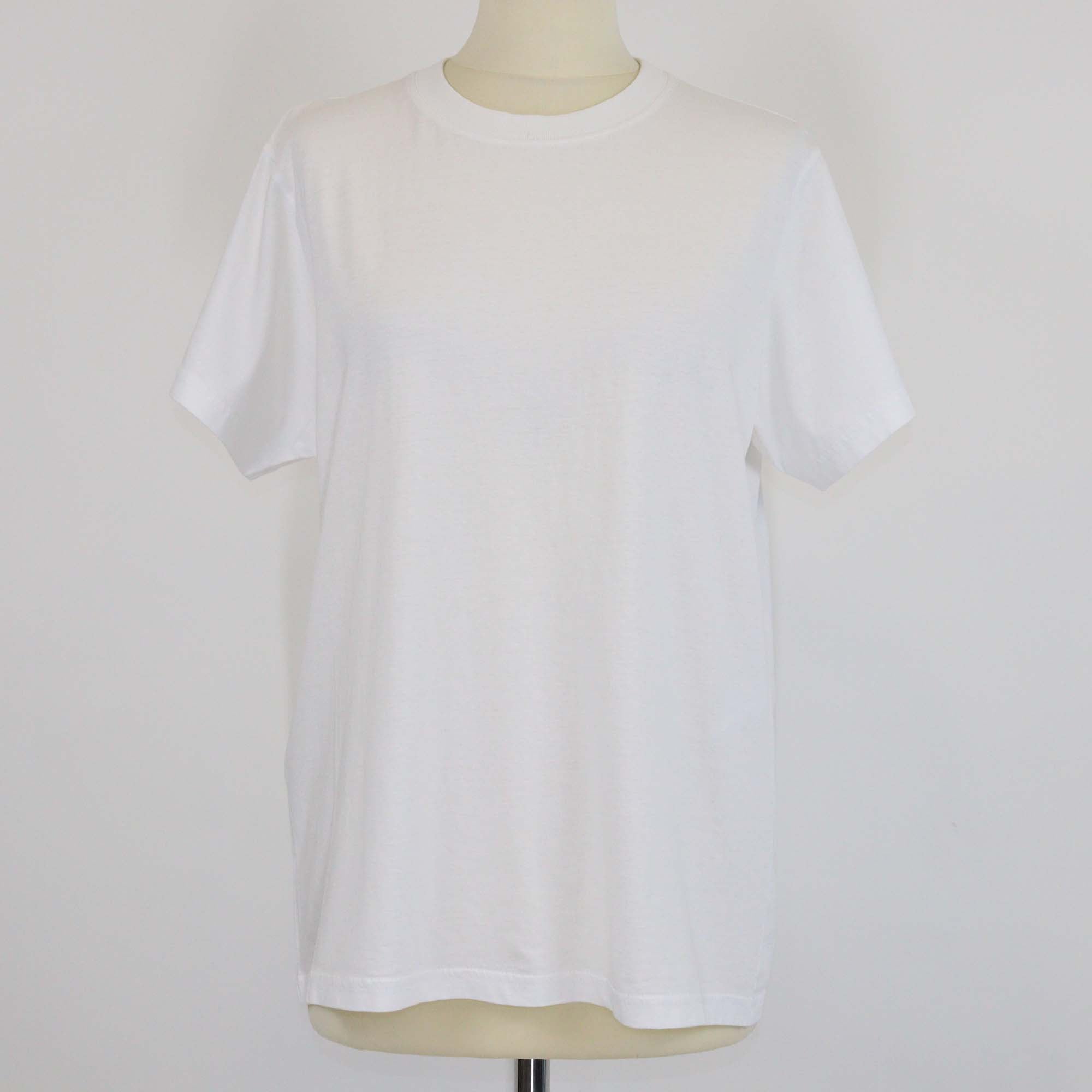Chloe White Cotton Logo Embroidered T-Shirt