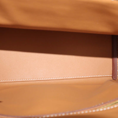 Hermes Gold Togo and Swift Leather 24/24 29 Bag w/ Twilly