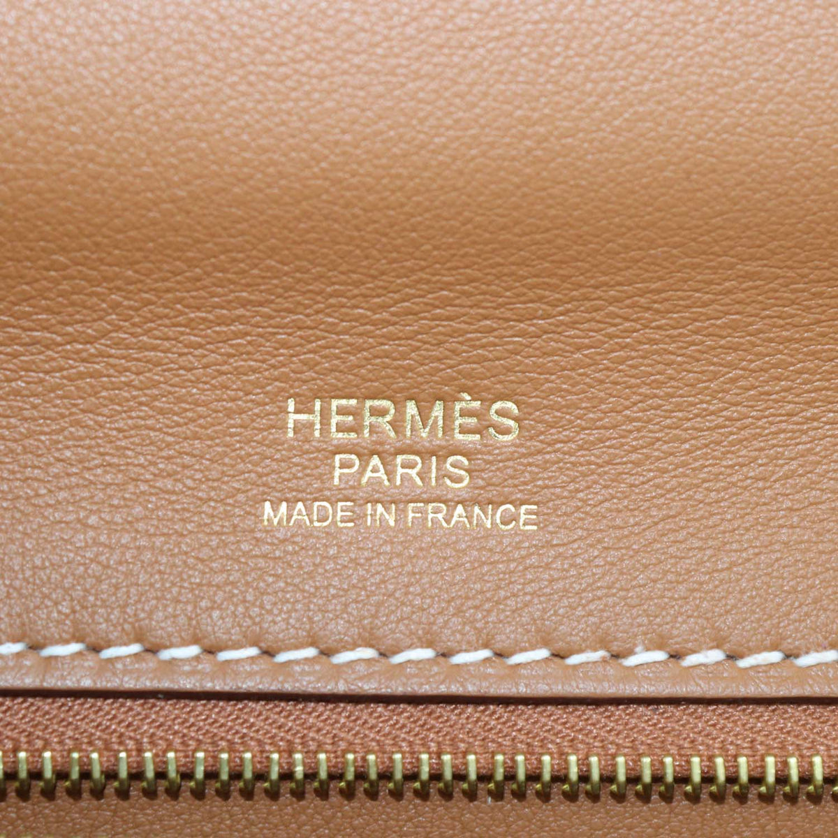 Hermes Gold Togo and Swift Leather 24/24 29 Bag w/ Twilly