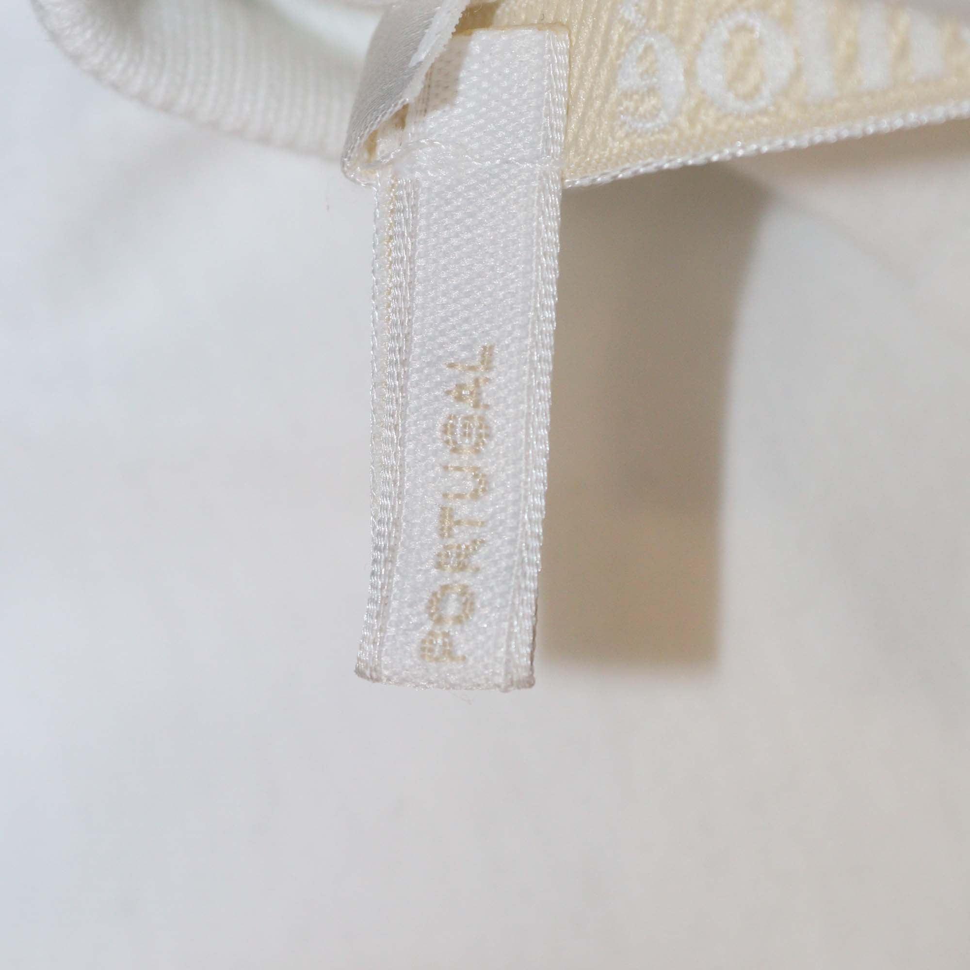 Chloe White Cotton Logo Embroidered T-Shirt