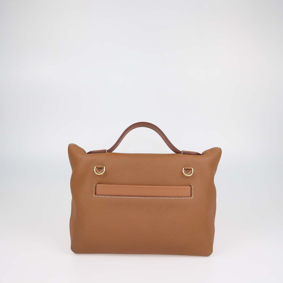 Hermes Gold Togo and Swift Leather 24/24 29 Bag w/ Twilly