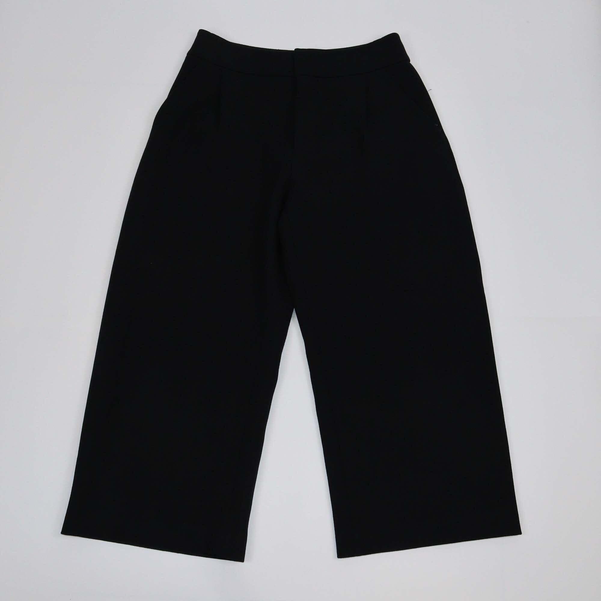 Marni Black High Waist Wide Leg Pants Womens Marni 