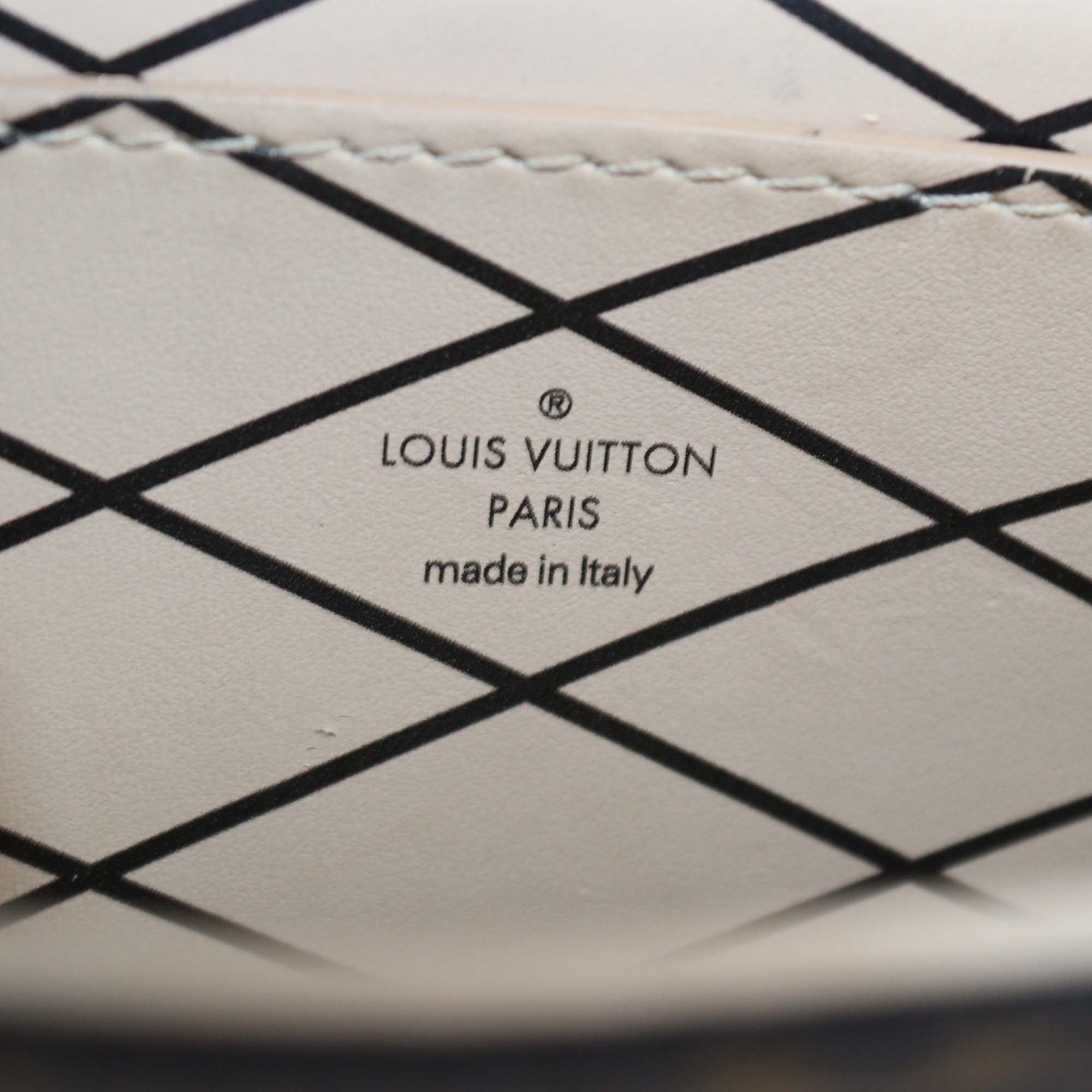 Louis Vuitton Pochette Trunk Vertical Monogram Canvas Crossbody Bag