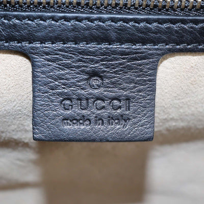 Gucci Black Python Medium Padlock Shoulder Bag