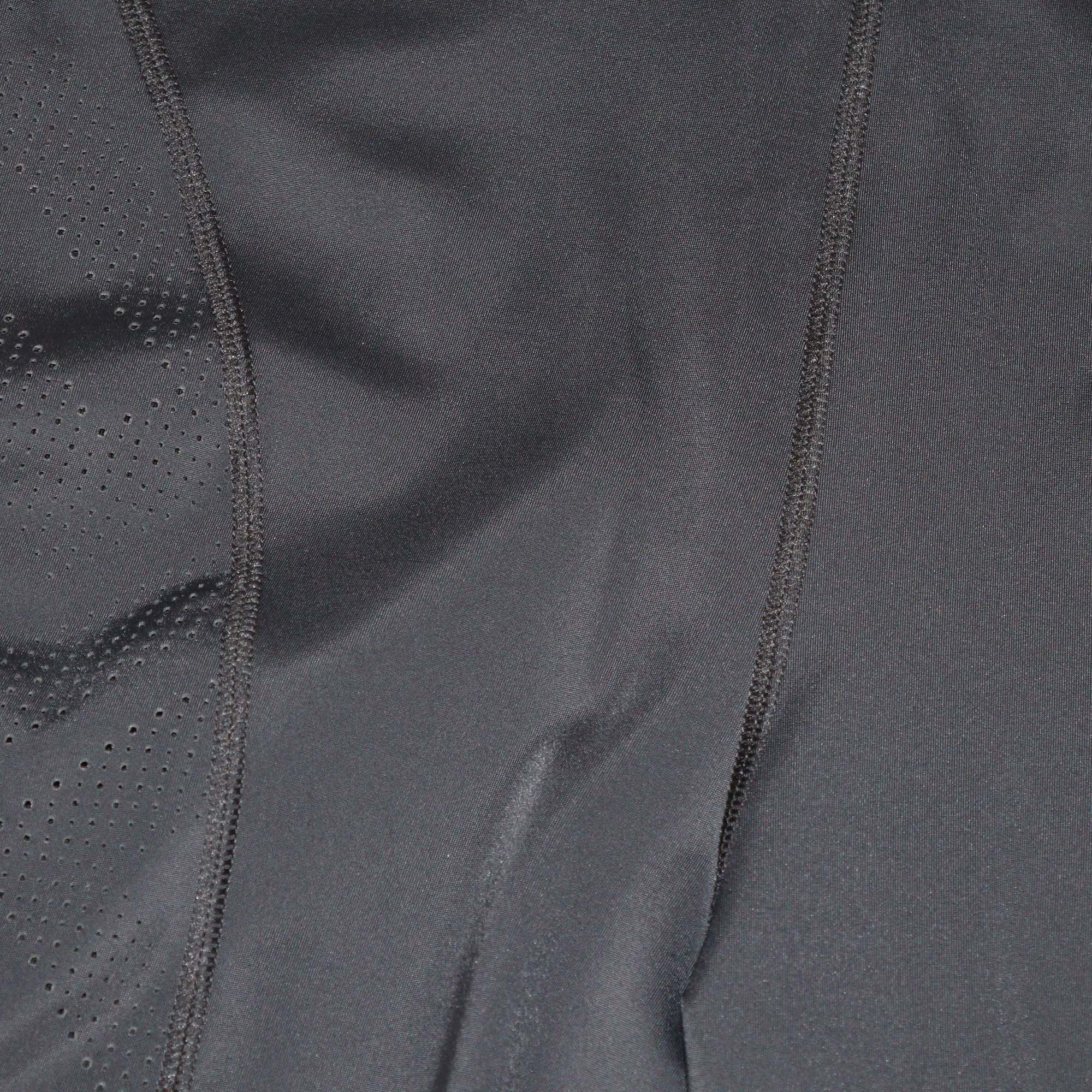 Versace Black Polyamide Greca Border Waistband Cycling Short