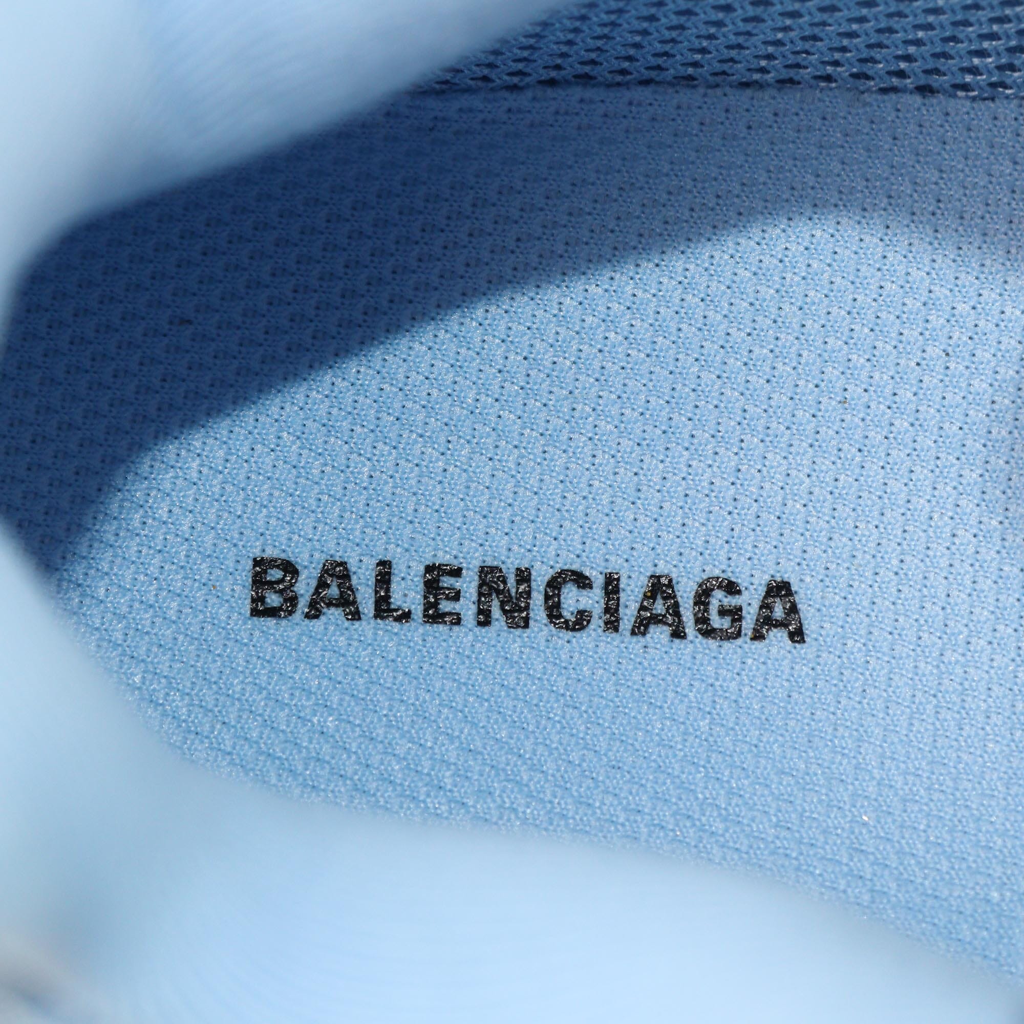 Balenciaga Light Blue Track 3 Sneakers Womens Balenciaga 