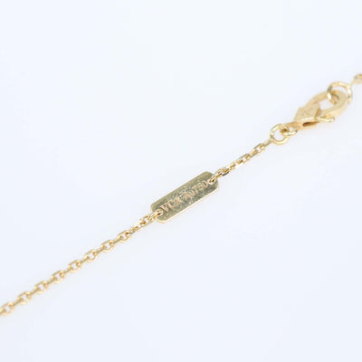 Van Cleef & Arpels 18K Yellow Gold Vintage Alhambra Necklace