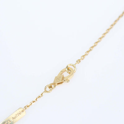 Van Cleef & Arpels 18K Yellow Gold Vintage Alhambra Necklace