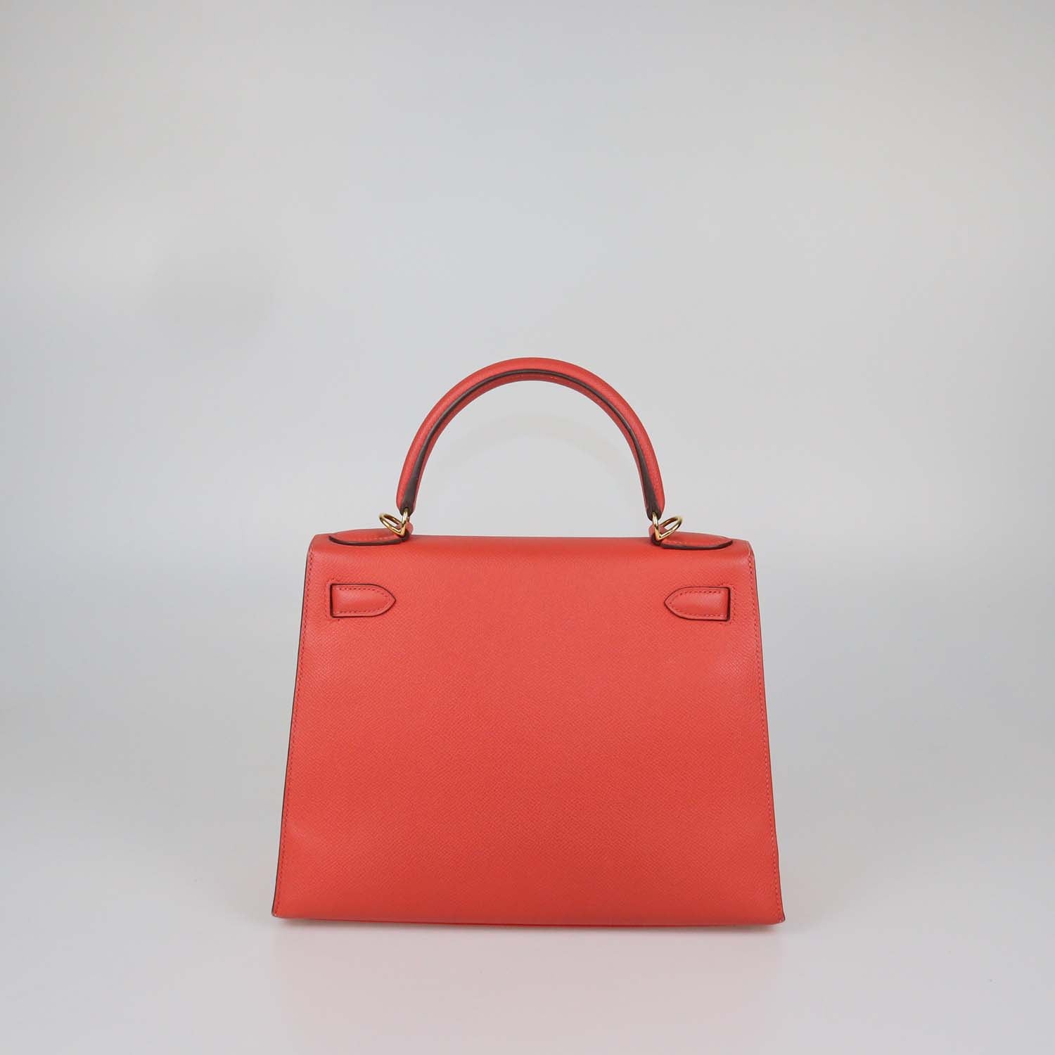 Hermes Rose Jaipur Epsom Leather Gold Hardware Kelly Sellier 28 Bag