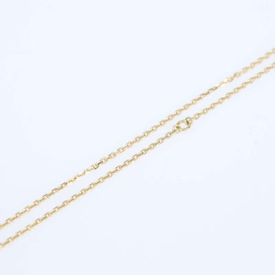 Van Cleef & Arpels 18K Yellow Gold Vintage Alhambra Necklace