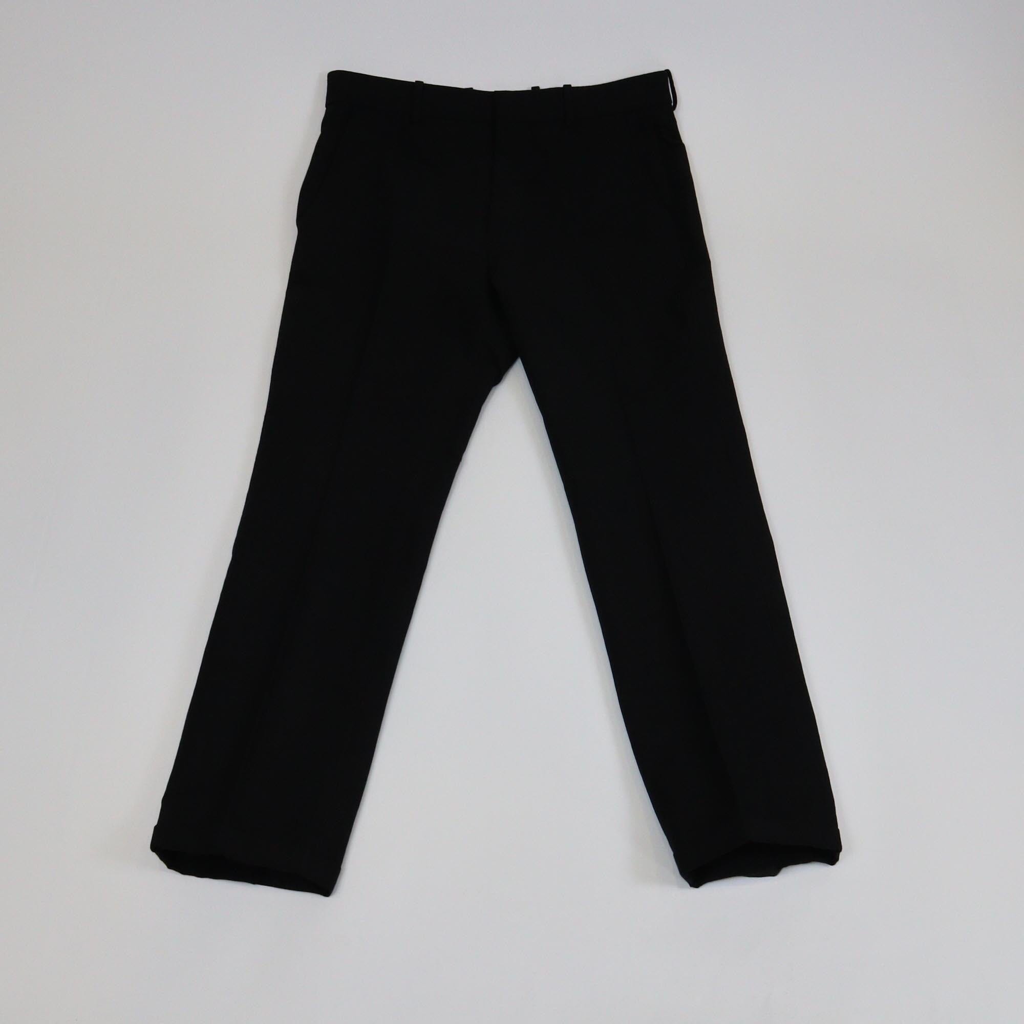 Marni Black Straight Leg Pants Womens Marni 