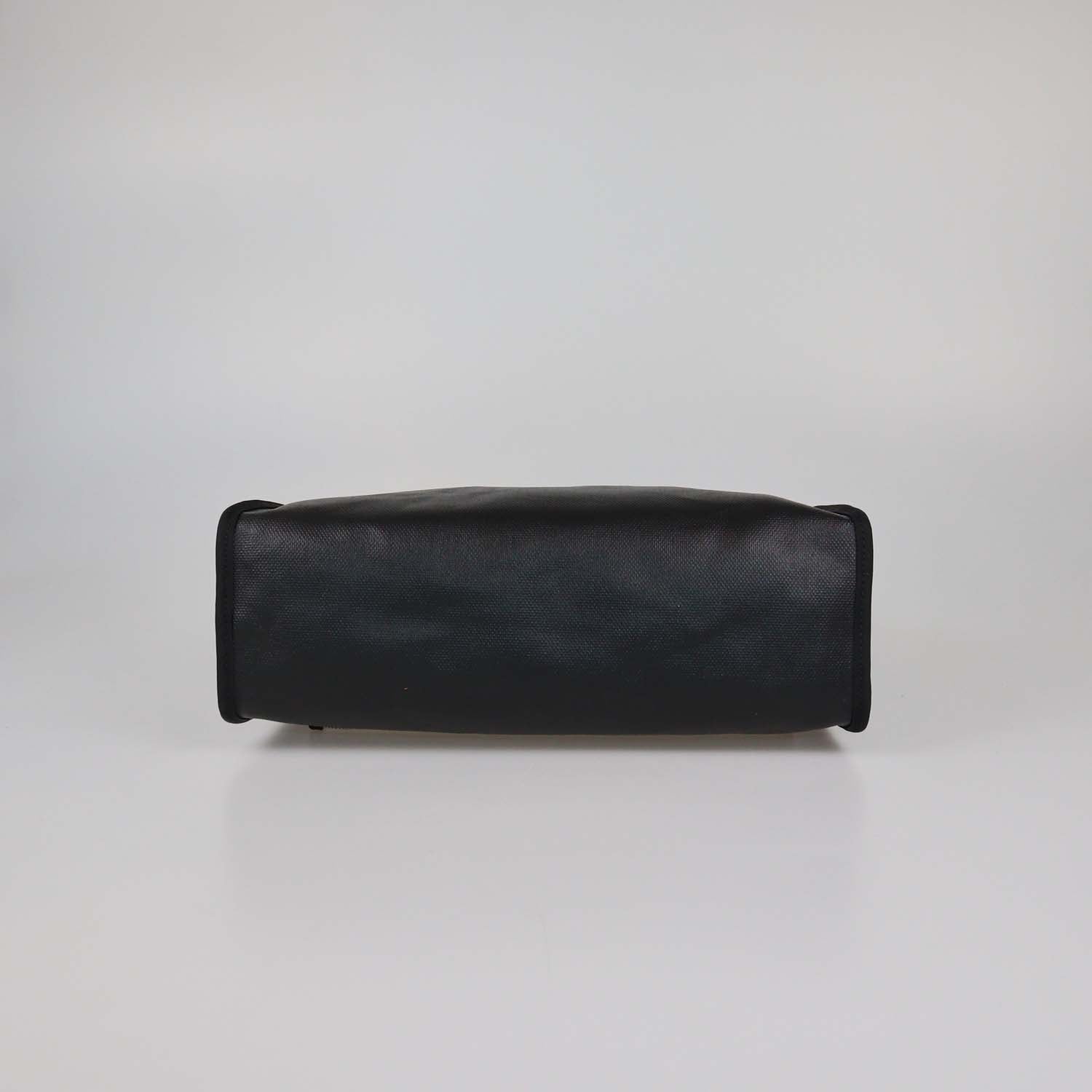 Hermes Black Coated Canvas and Leather Herbag Zip Sellier 31 bag