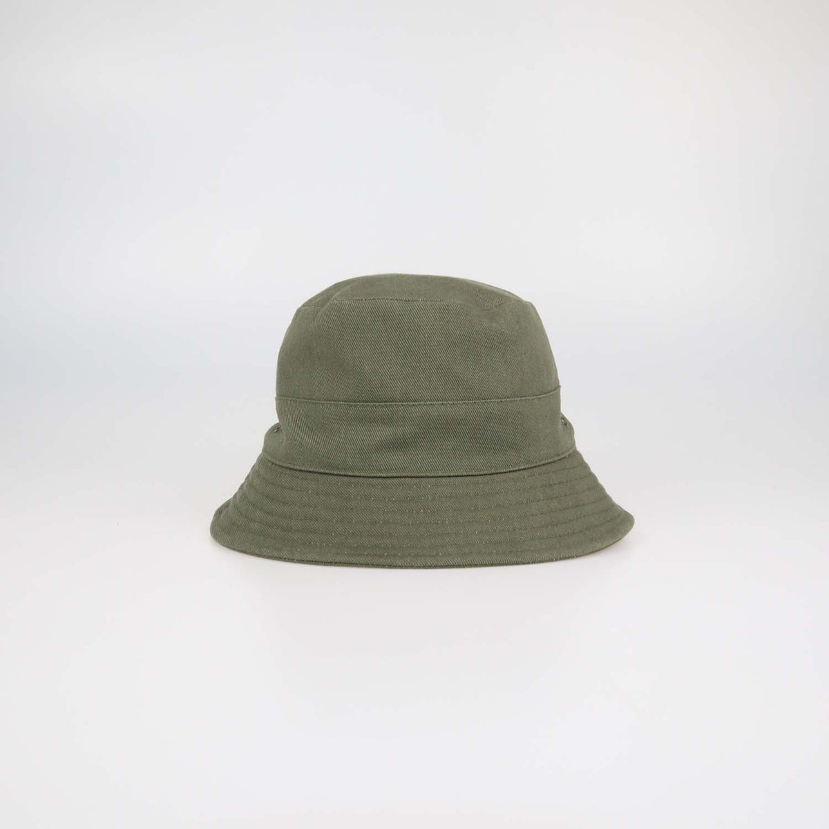 Celine Green Cotton Triomphe Embroidered Bucket Hat