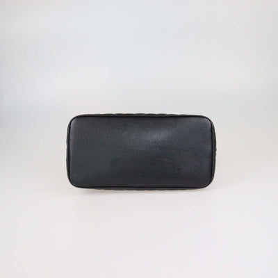 Chanel Black Caviar Leather Medallion Tote