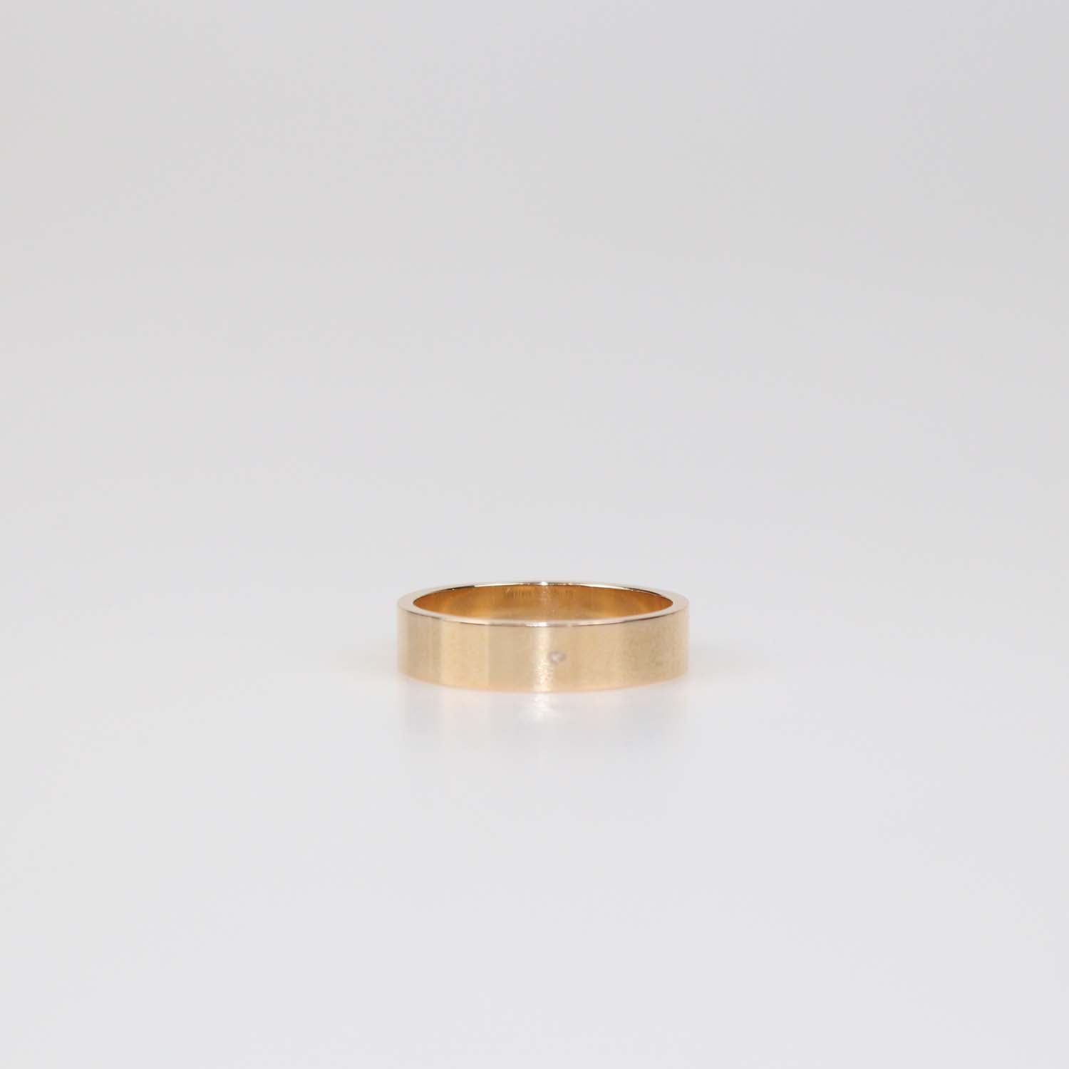 Hermes 18K Rose Gold Collier De Chien Ring Size 59