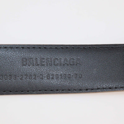 Balenciaga Brown BB Monogram Coated Canvas Belt