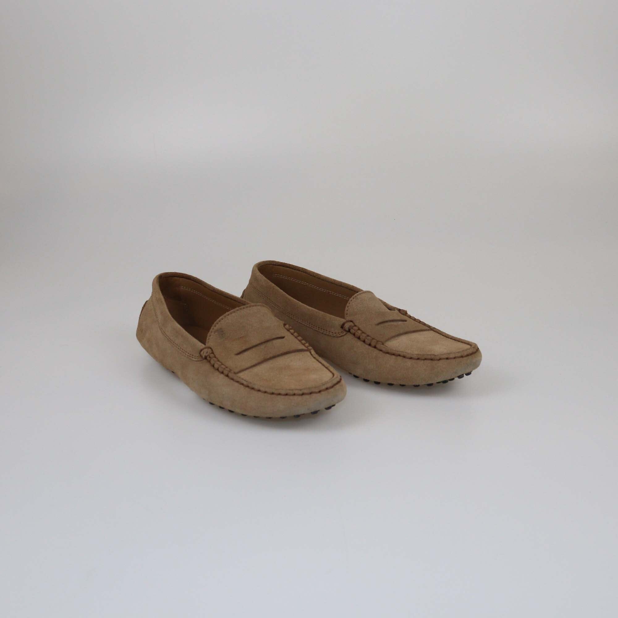 Tod's Beige Penny Loafers Womens Tod's 