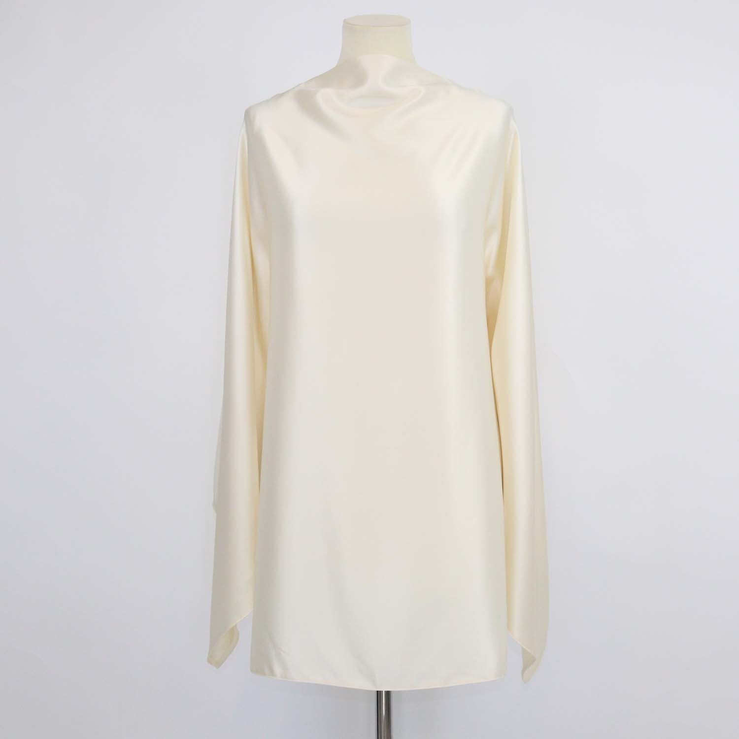 Camilla and Marc Cream Acetate Aviana Long Sleeve Top