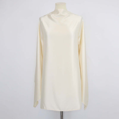 Camilla and Marc Cream Acetate Aviana Long Sleeve Top