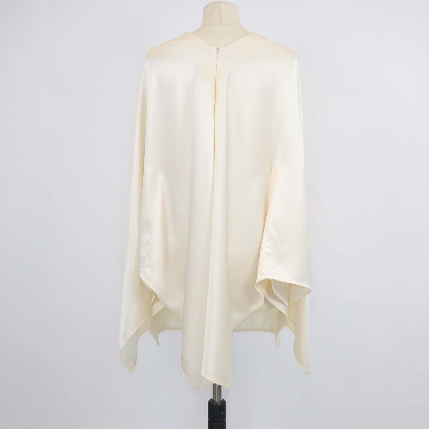 Camilla and Marc Cream Acetate Aviana Long Sleeve Top