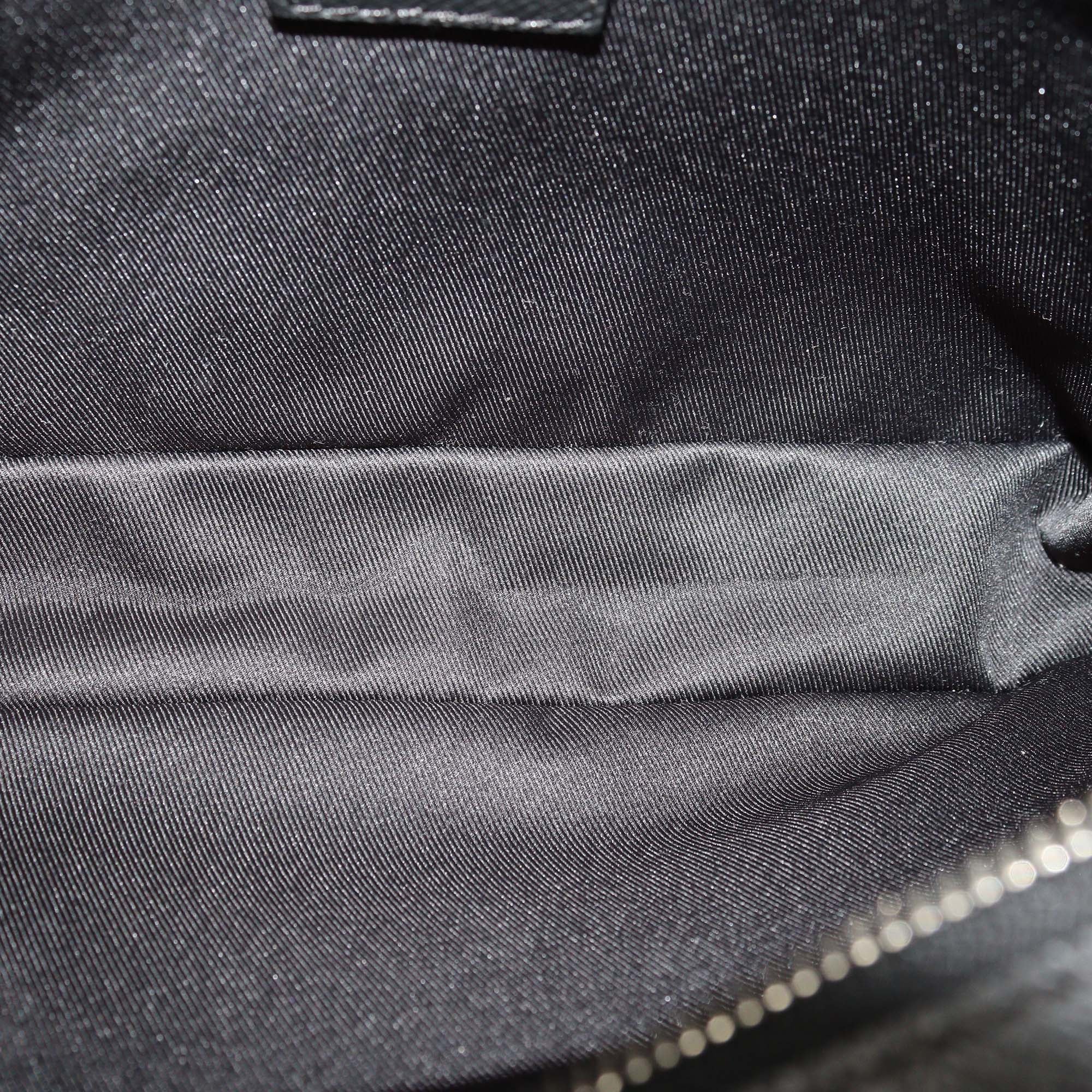 Louis Vuitton Black Monogram Taigarama Canvas Outdoor Messenger Bag