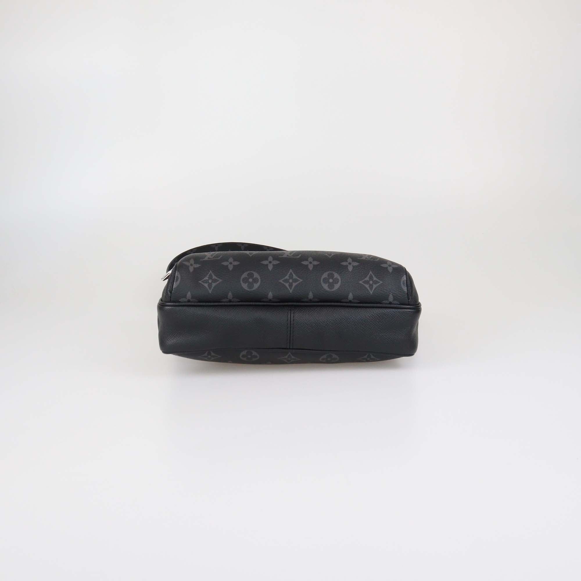 Louis Vuitton Black Monogram Taigarama Canvas Outdoor Messenger Bag