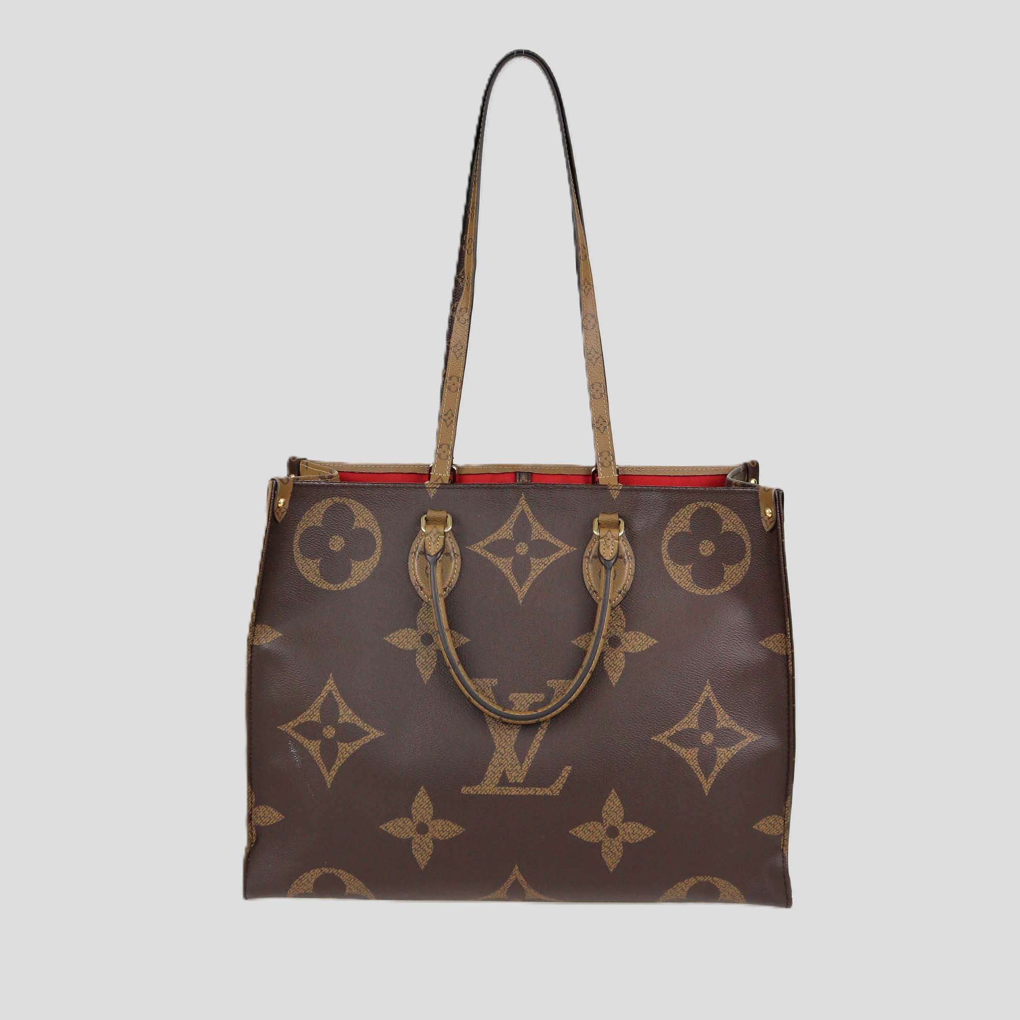 Louis Vuitton Monogram Canvas On The Go GM Reverse Bag