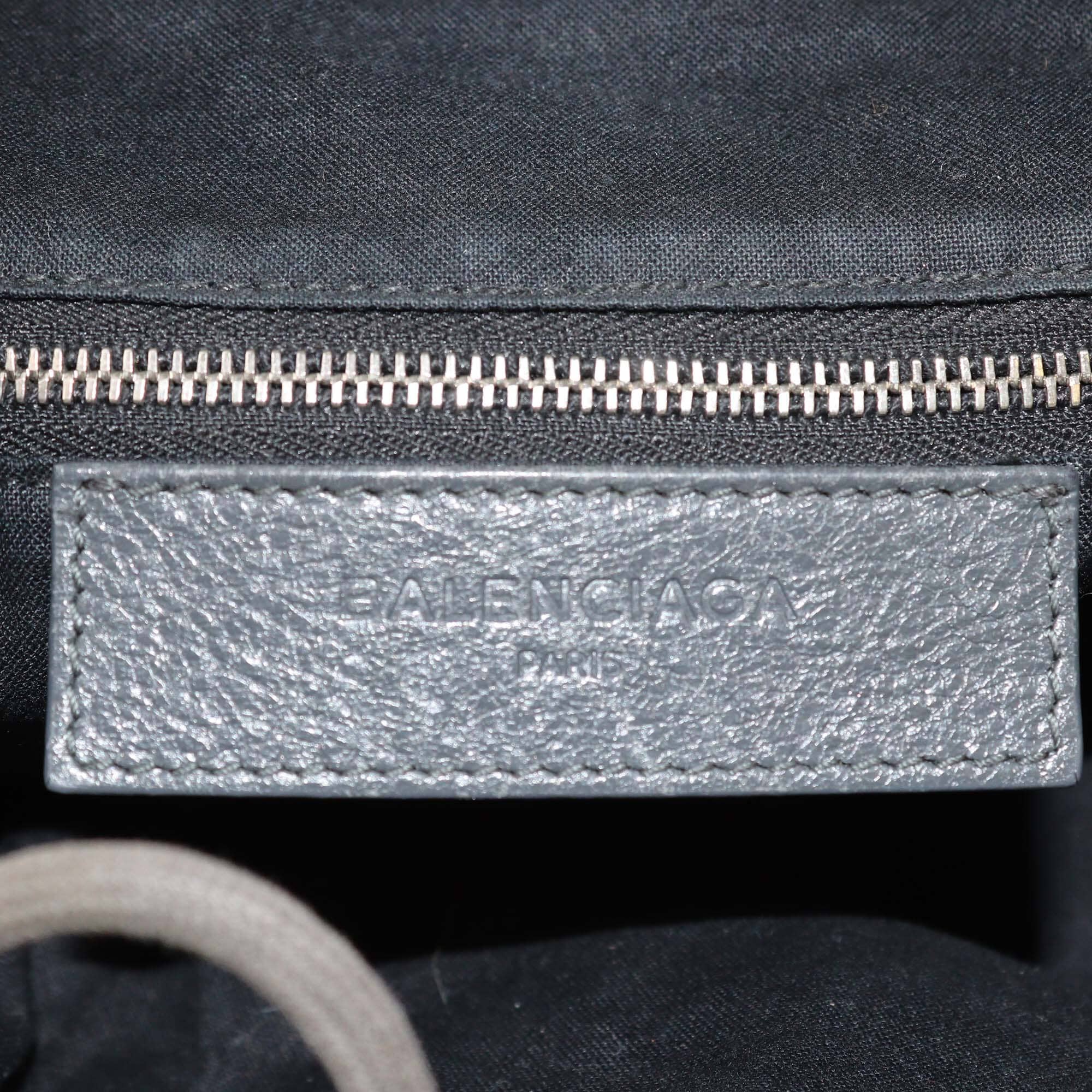 Balenciaga Dark Grey Traveller Backpack Womens Balenciaga 