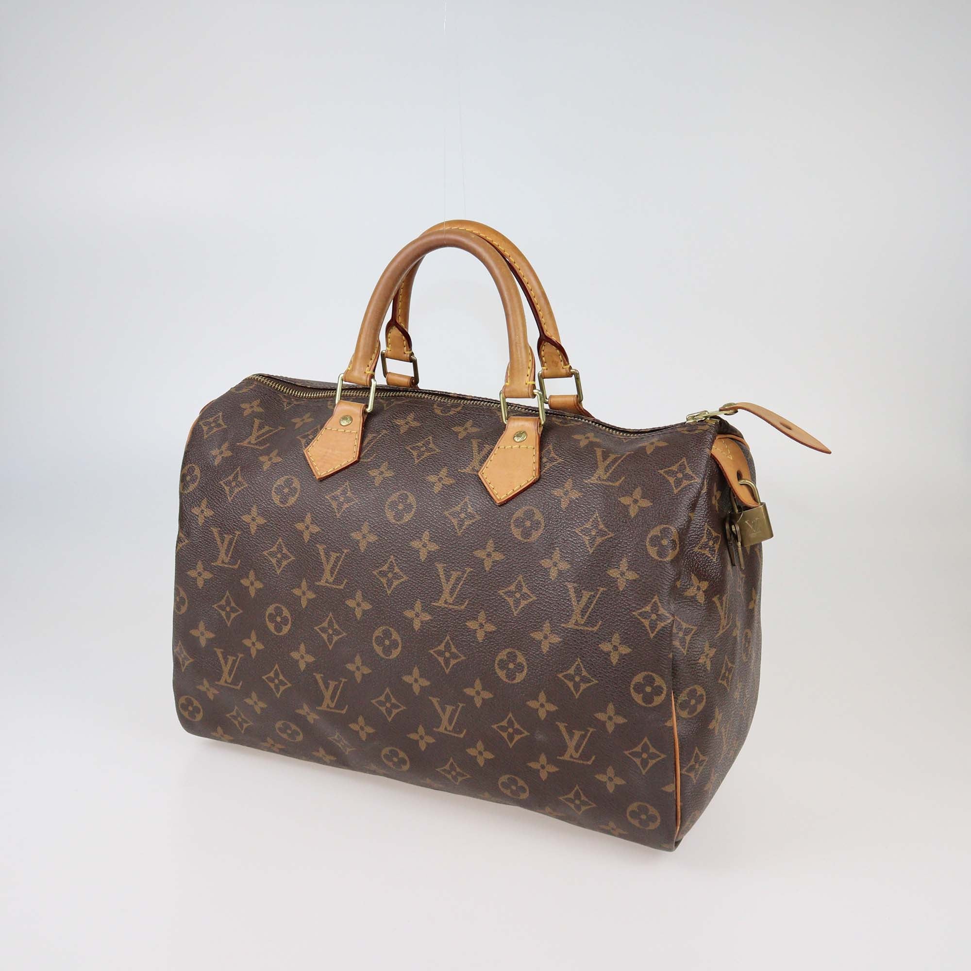 Louis Vuitton Monogram Canvas Speedy 35 Bag