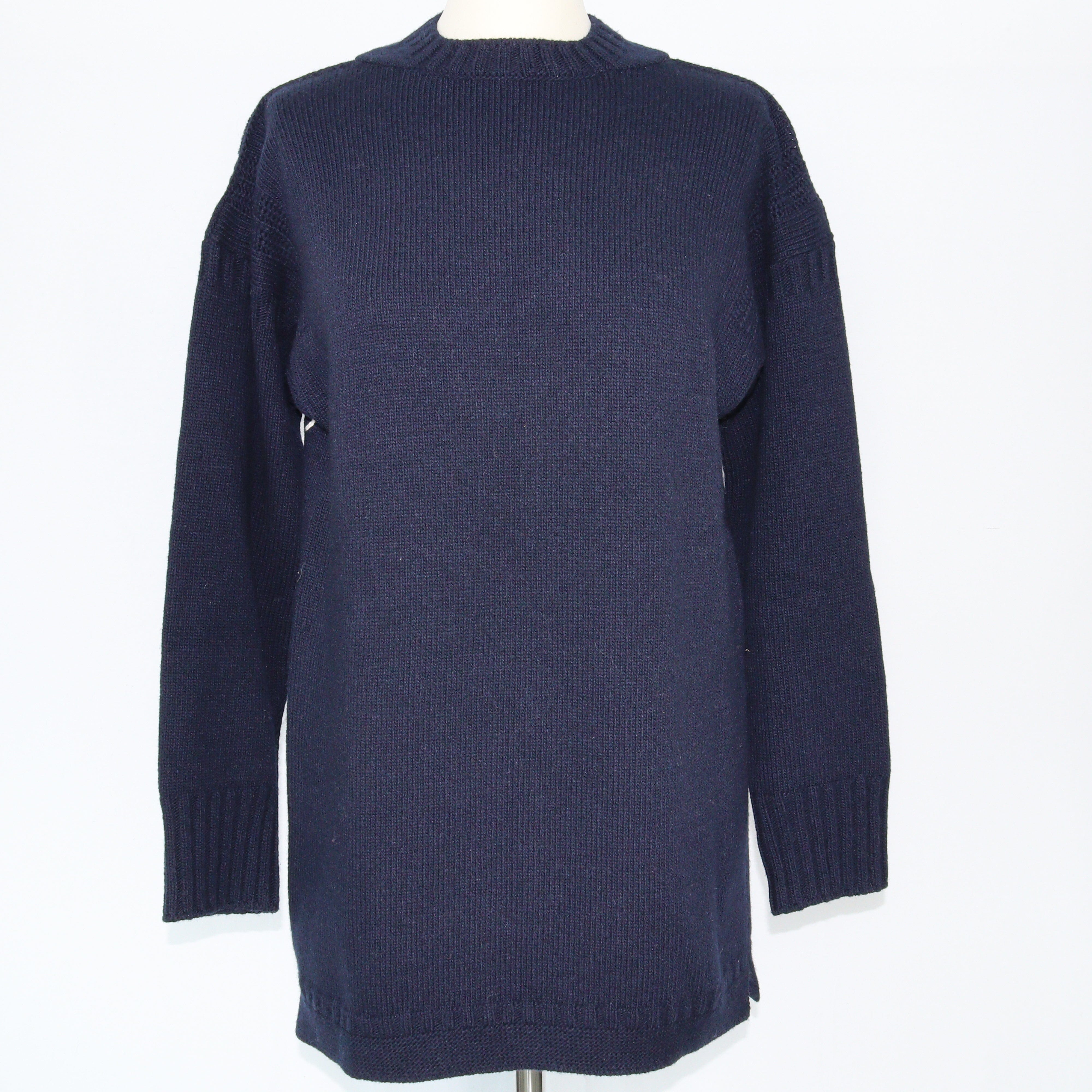 Navy Blue 'ID RATHER BE SAILING DIOR" Embroidered Sweater Clothings Dior 