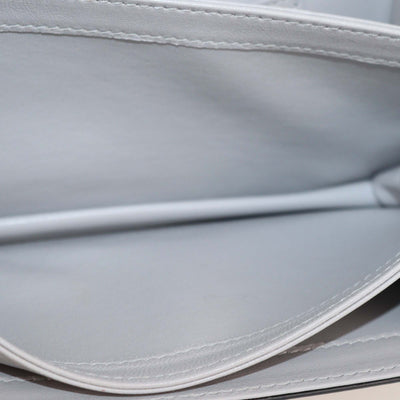 Christian Dior Grey Leather La Lune Tarot Clutch