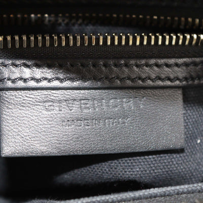 Givenchy Black Croc Embossed Leather Mini Antigona Satchel