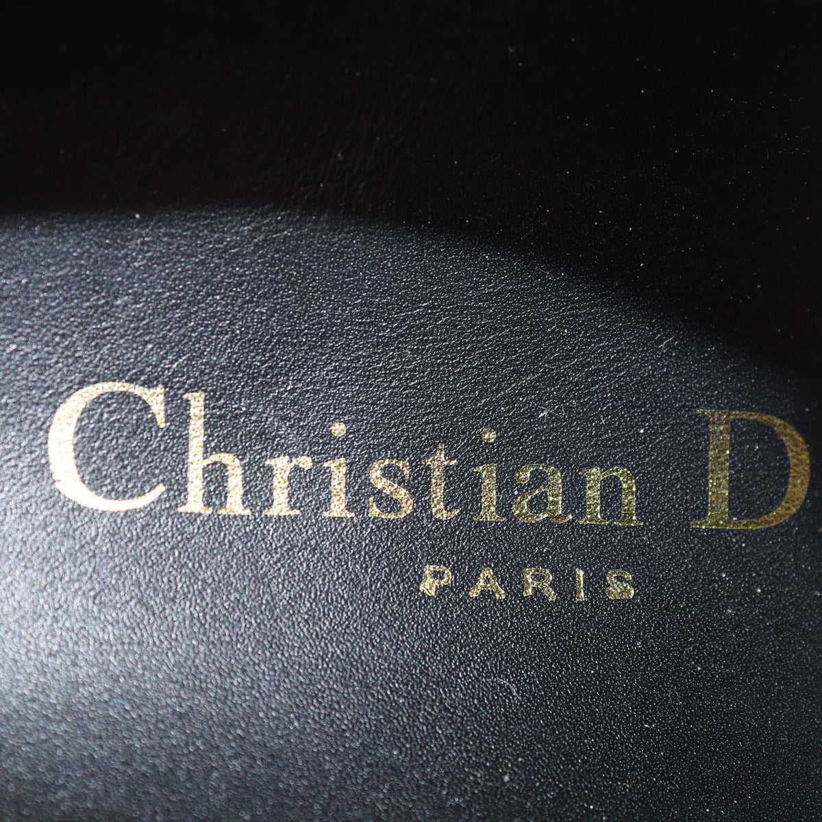 Christian Dior Black Canvas Walk n' Dior Low Top Sneakers