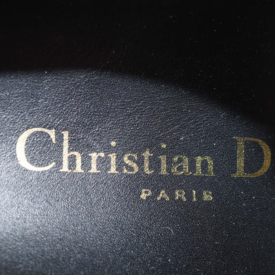Christian Dior Black Canvas Walk n' Dior Low Top Sneakers