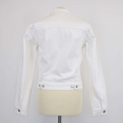 Dries Van Noten White Denim Jacket