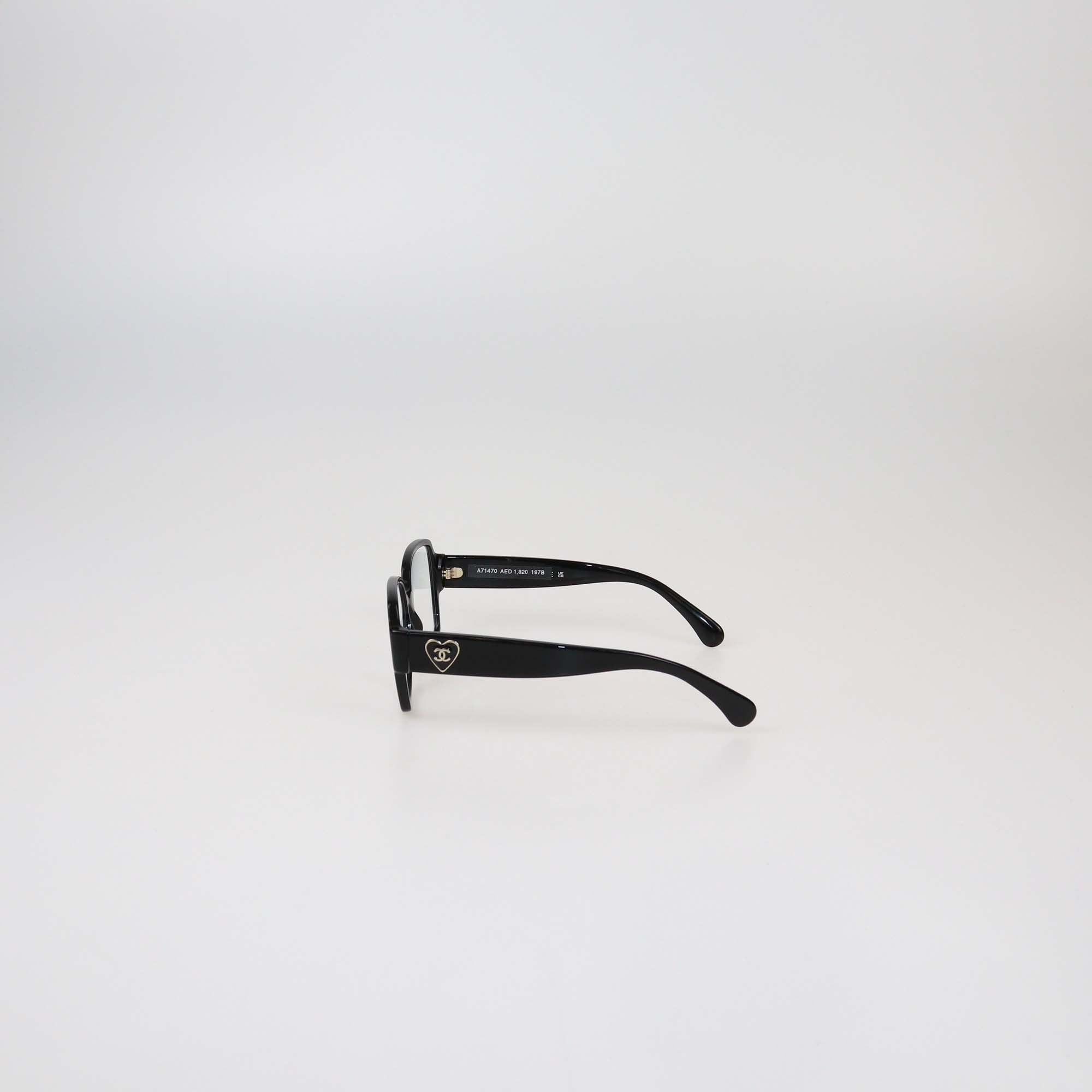 Chanel Black Square Blue Light Sunglasses