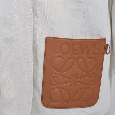 Loewe Light Beige Denim Workwear Jacket