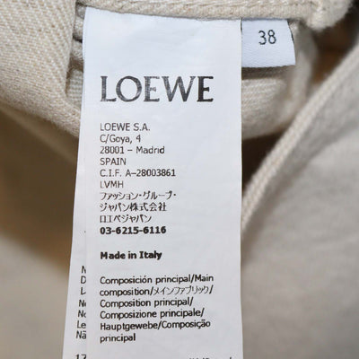 Loewe Light Beige Denim Workwear Jacket