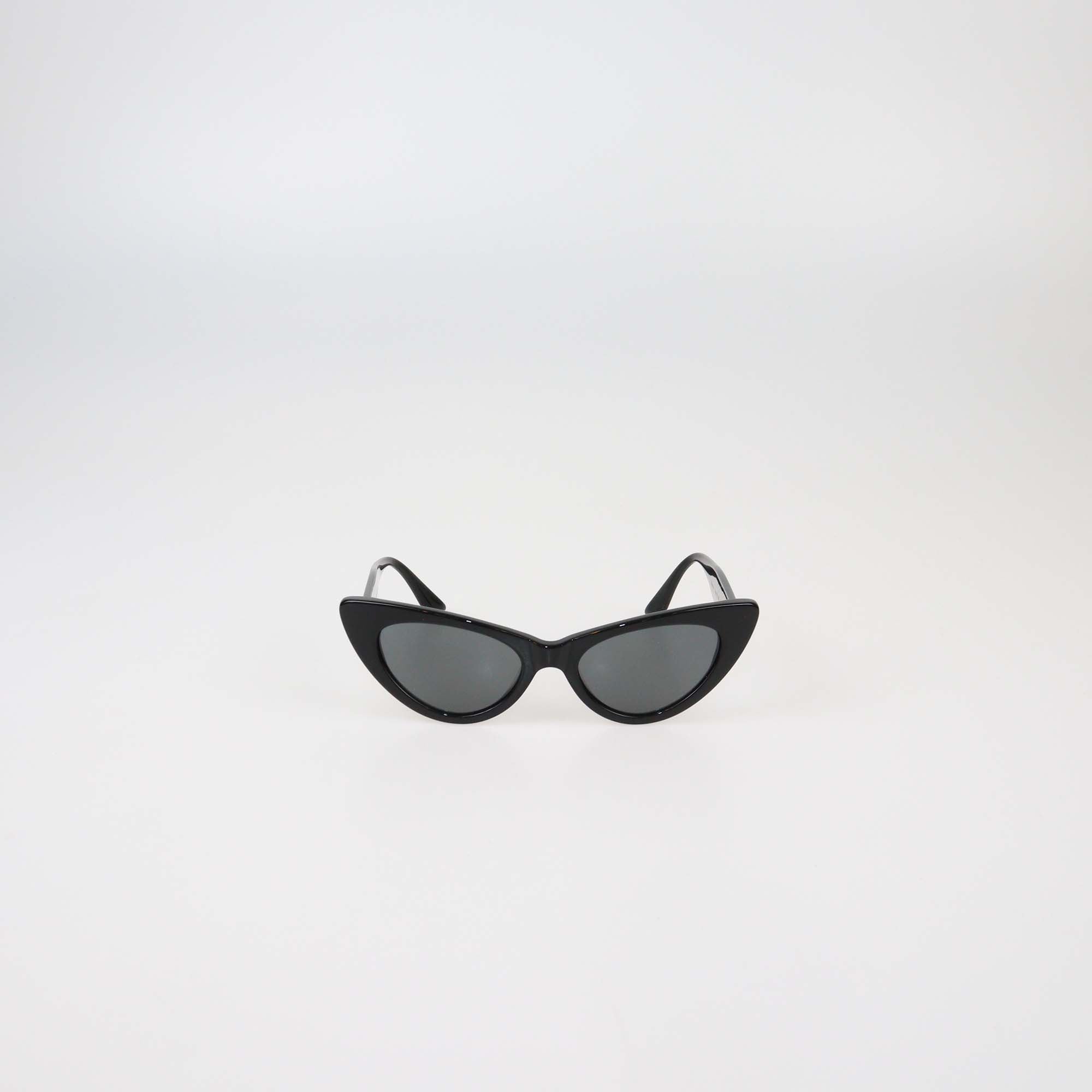 Karen Wazen Black Sienna Cat Eye Sunglasses