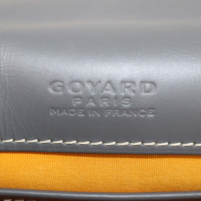 Goyard Grey Goyardine Coated Canvas Belvedere MM Bag