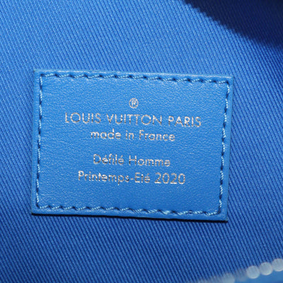 Louis Vuitton Blue Cloud Monogram Canvas Soft Trunk Bag
