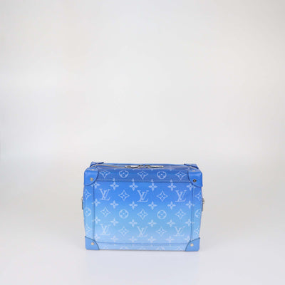 Louis Vuitton Blue Cloud Monogram Canvas Soft Trunk Bag