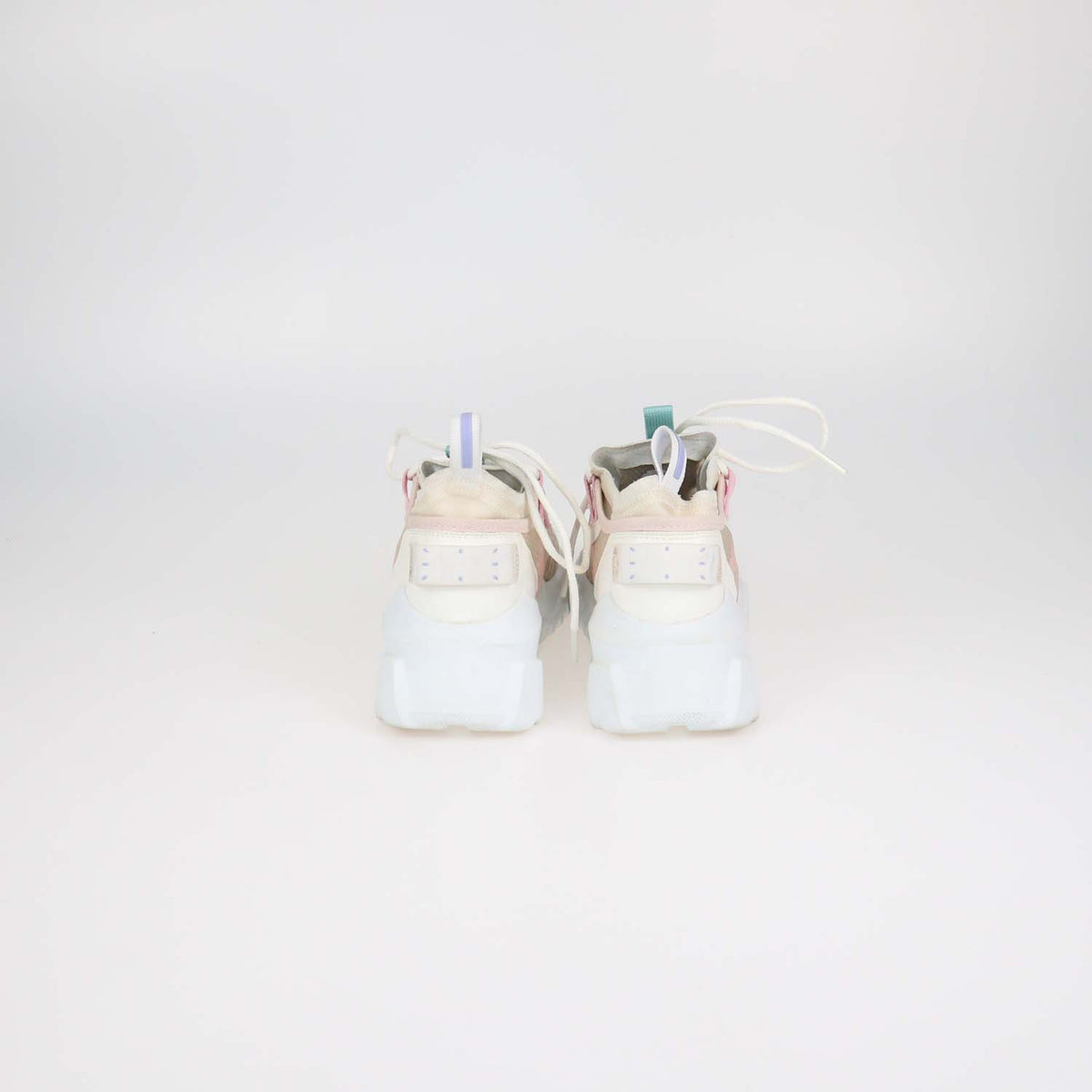 MCQ by Alexander McQueen Multicolor Mesh and Faux Leather BR-7Orbyt Descender Sneakers